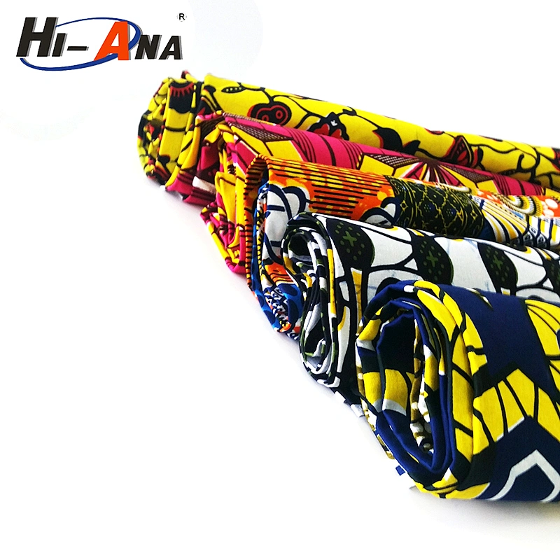 hi-ana fabric2 Accept custom top quality customization Fancy super wax fabric
