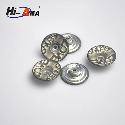 custom jeans rivets buttons