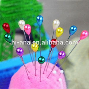 colored steel pear pin