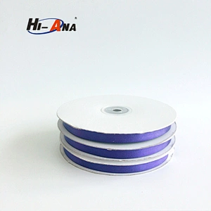 Fully stocked Quality promotional black satin ribbon