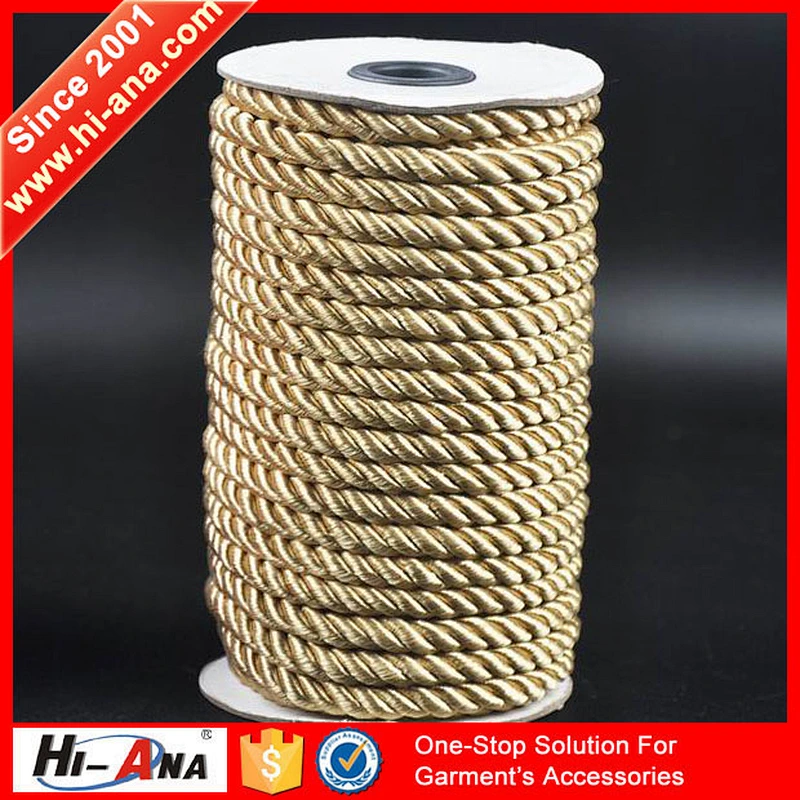 hi-ana cord3 Export to 70 countries different style curtain cord