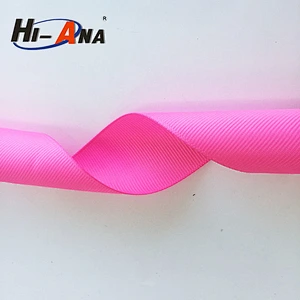 Custom made print logo Hot sale wholesale grosgrain ribbon