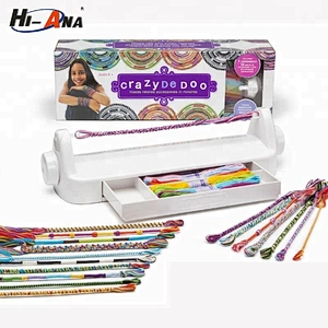 Best Quality Fashion girl Toy DIY weaver Knitting machine knitting toys