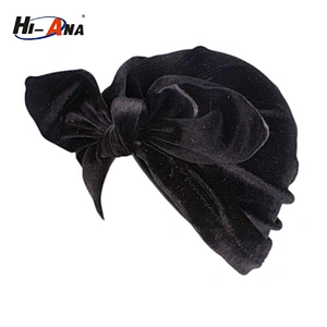 wholesale 2018 New trade two-tone braided head cap India turban hat for women