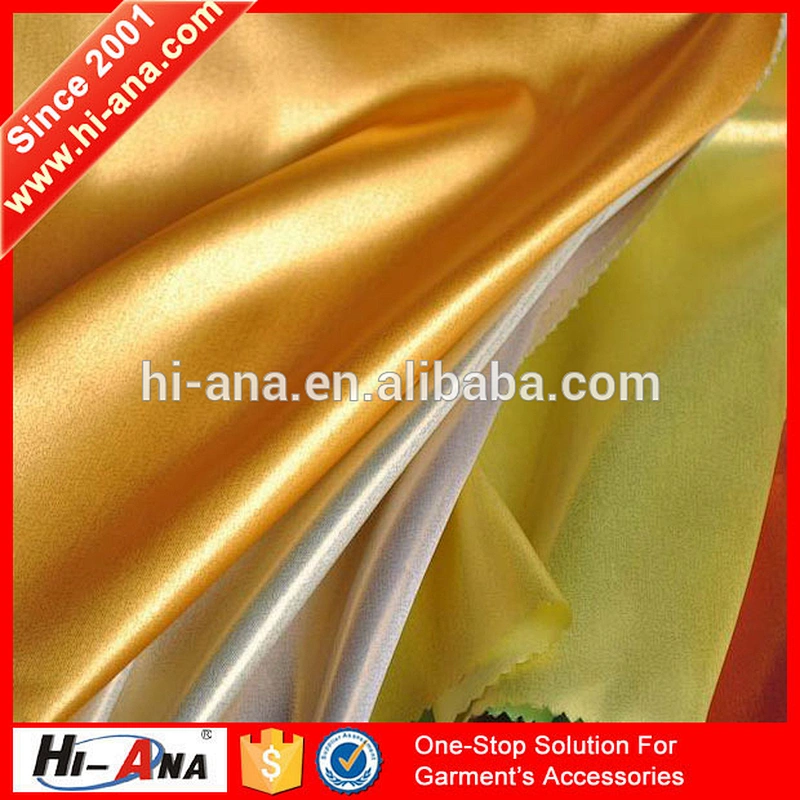 hi-ana fabric2 Know different market style Factory supplier polyester thick satin fabric
