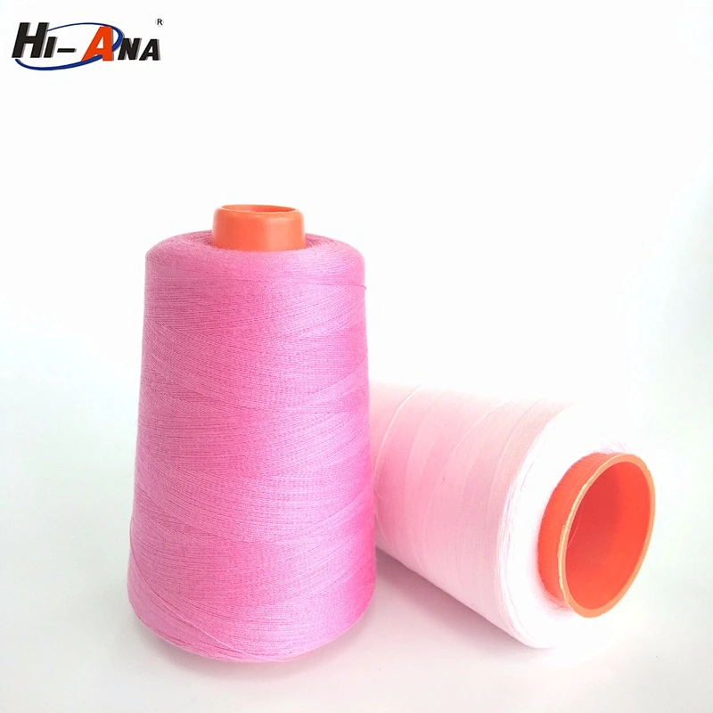 Free sample available home using 100% polyester spun yarn