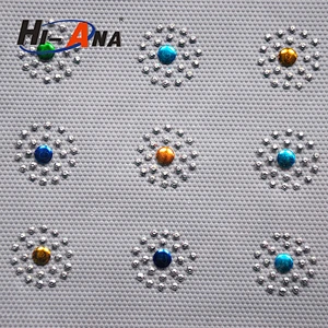 5.5 million units monthly from a 15 year supplier LOGO printed rhinestone embellishment