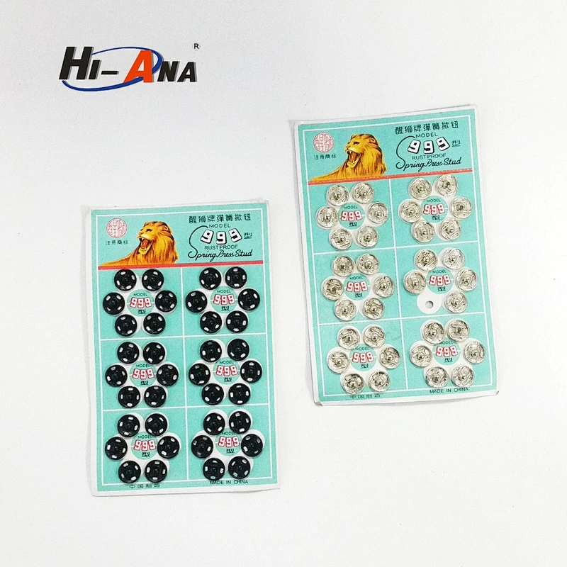 hi-ana button1 Top quality control Your satisfied metal press stud buttons