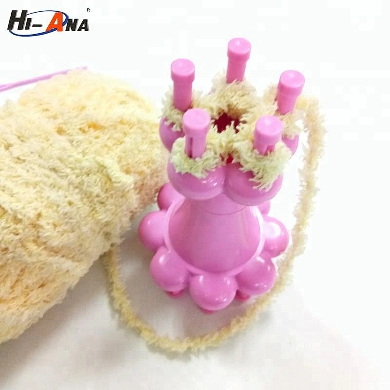 Fashion Plastic Spool Crochet Loom Knitter Knitting Yarn Wool Rope knitting loom