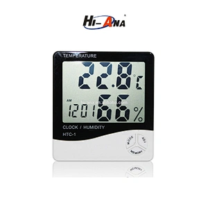 [Three-year warranty]Indoor thermometer Electronic thermometer Hygrometer Weather Station Alarm Clock for Indoor Room