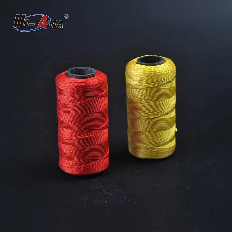 hi-ana thread2 Our factories 20 years'experience dyed pp thread