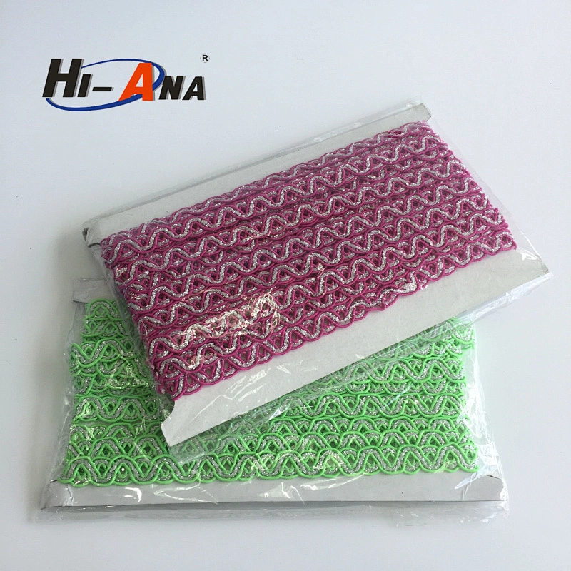 hi-ana trim3 15 years factory experience Good Price metallic braid trim