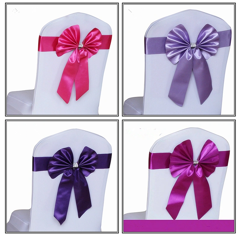 Wedding Wholesale Banquet Decoration Spandex Chair Cove Hoods Sash