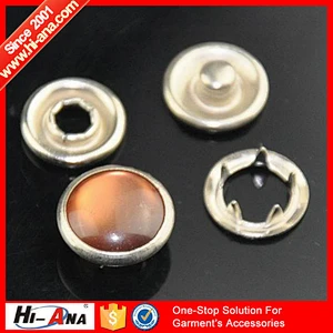 hi-ana button1 Over 15 Years experience Good Price pearl snap button