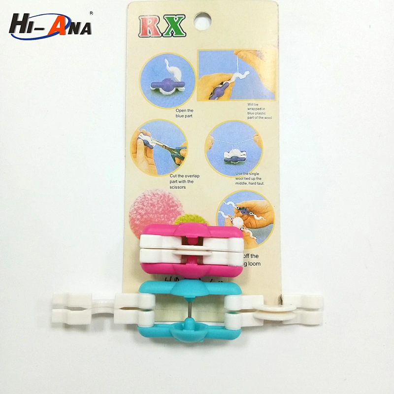High quality mini ball pompom maker knitting loom