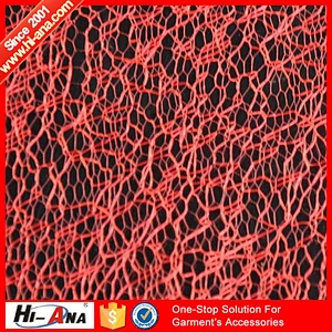 hi-ana fabric Excellent sales staffs Fashion design glitter mesh fabric
