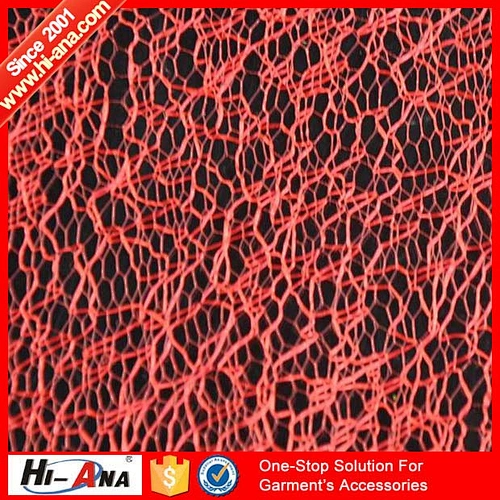hi-ana fabric Excellent sales staffs Fashion design glitter mesh fabric