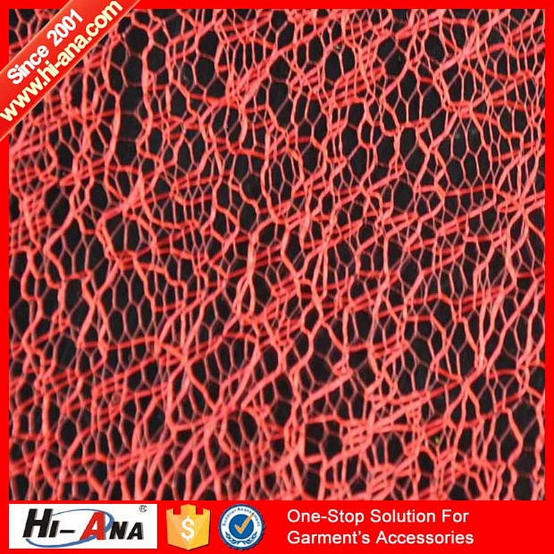 hi-ana fabric Excellent sales staffs Fashion design glitter mesh fabric