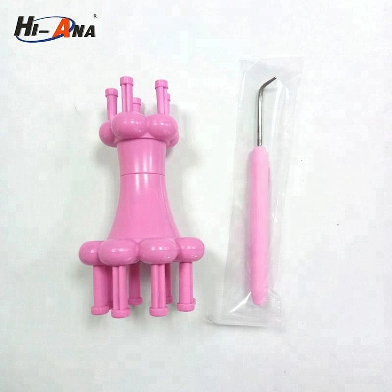 Fashion Plastic Spool Crochet Loom Knitter Knitting Yarn Wool Rope knitting loom