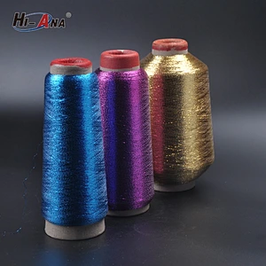 Direct factory metallic yarn price,real gold thread,yarn manufacturer from china