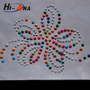hi-ana rhinestone3 SGS proved products Top quality hot fix rhinestone transfer motif
