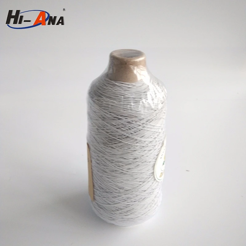 hi-ana thread1 Custom made print logo dyed spandex covered yarn