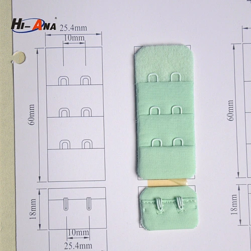 hi-ana bra1 ISO 9001 Factory different style bra hooks and eyes