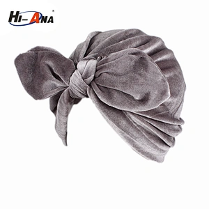 wholesale 2018 New trade two-tone braided head cap India turban hat for women