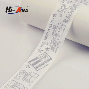 hi-ana ribbon 211 Custom best selling fashion flower printed ribbon for graduation