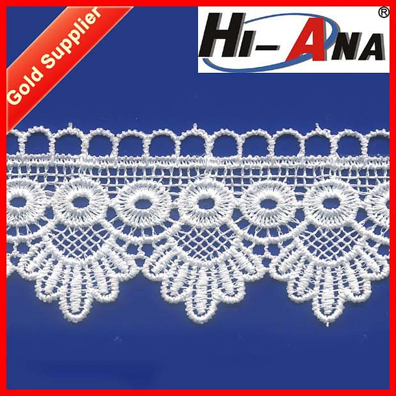 2015 Afrian Fashion Polyester water chemical lace