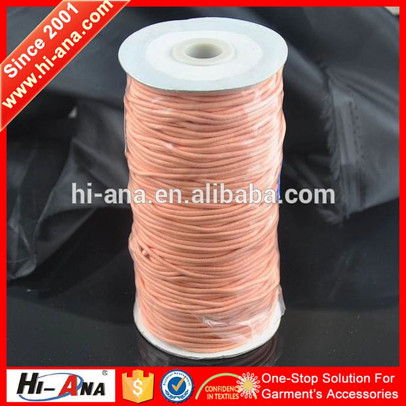 hi-ana cord3 Manufacturing oeko-tex standard Fancy elastic cord for mask