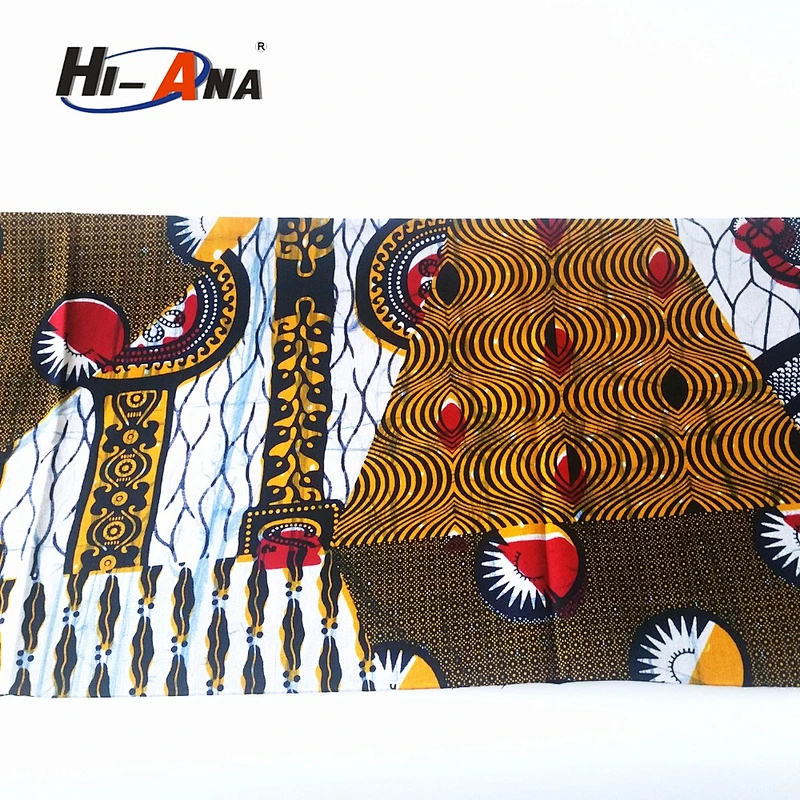 African Cotton Wax Prints Fabric/Veritable