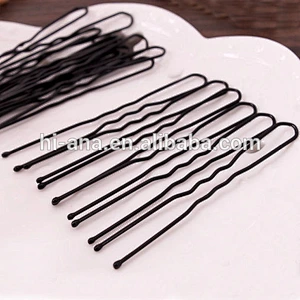 U shape metal clip hairpins wholesale