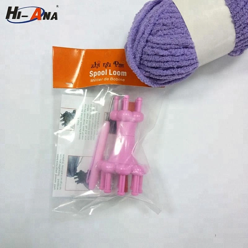Fashion Plastic Spool Crochet Loom Knitter Knitting Yarn Wool Rope knitting loom