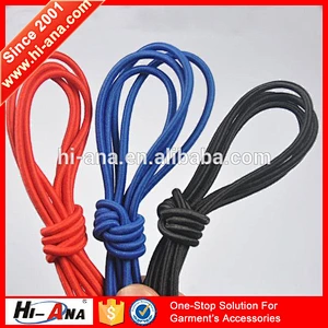 hi-ana cord2 Custom made print logo High fashion elastic cord for hair