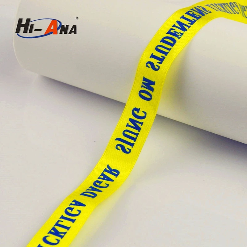 two color satin ribbon