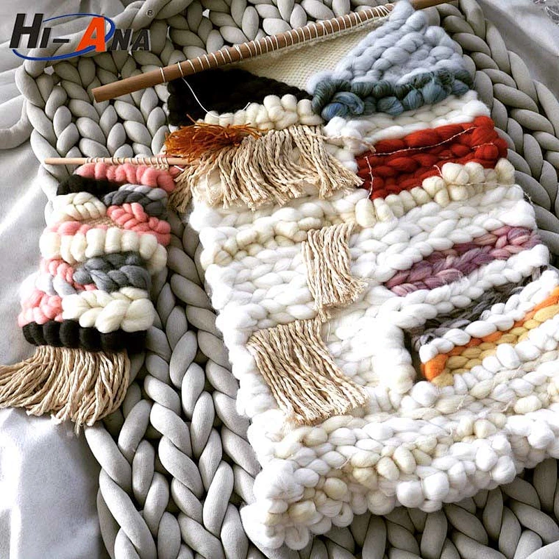 ODM OEM Customize knitting toy wooden weaving loom,Kids Children Baby Wooden Weaving Loom Toy
