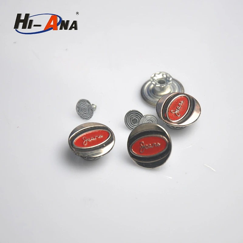 Fancy jeans button face with pritting China supplier