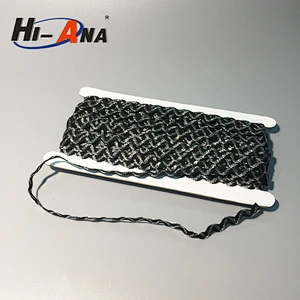 ricrac Zig Zag Lace Trim with Silver colors