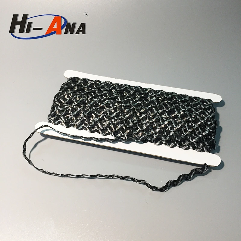 ricrac Zig Zag Lace Trim with Silver colors