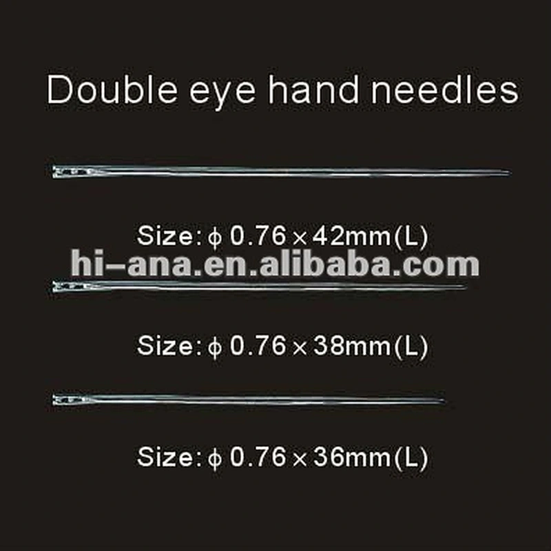 Balance brand double eye sewing hand needle China supplier