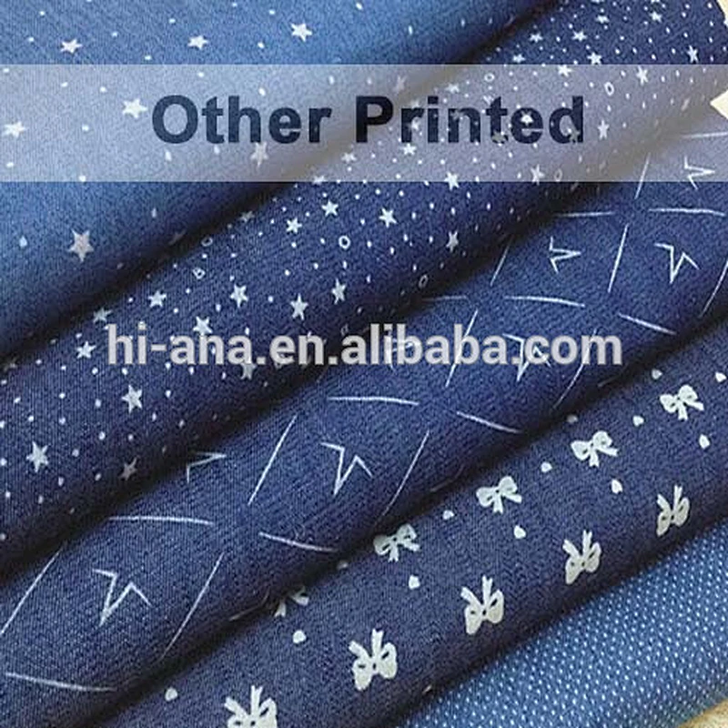 100% Cotton Denim Jean Fabric for jean garment