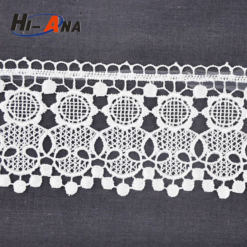 Familiar in OEM and ODM Hot sale polyester lace trim