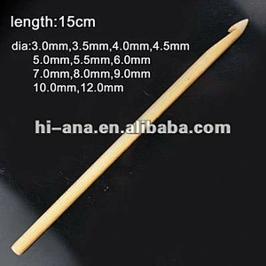 Bamboo crochet hooks for tailoring supplier