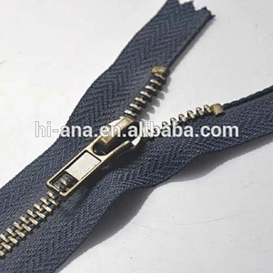 Brass 5 Zipper C/E,A/L