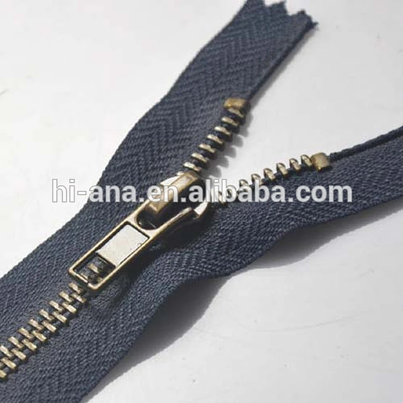 Brass 5 Zipper C/E,A/L
