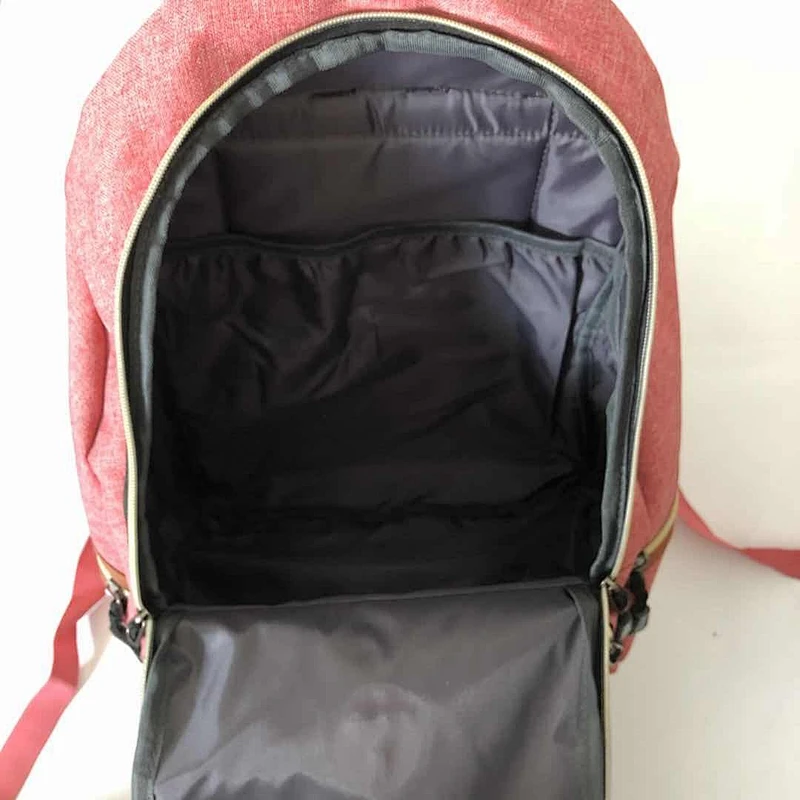 Wholesale Stylish High Capacity Mummy Baby Diaper Backpack Mom Dad Big Bags With Multi-function