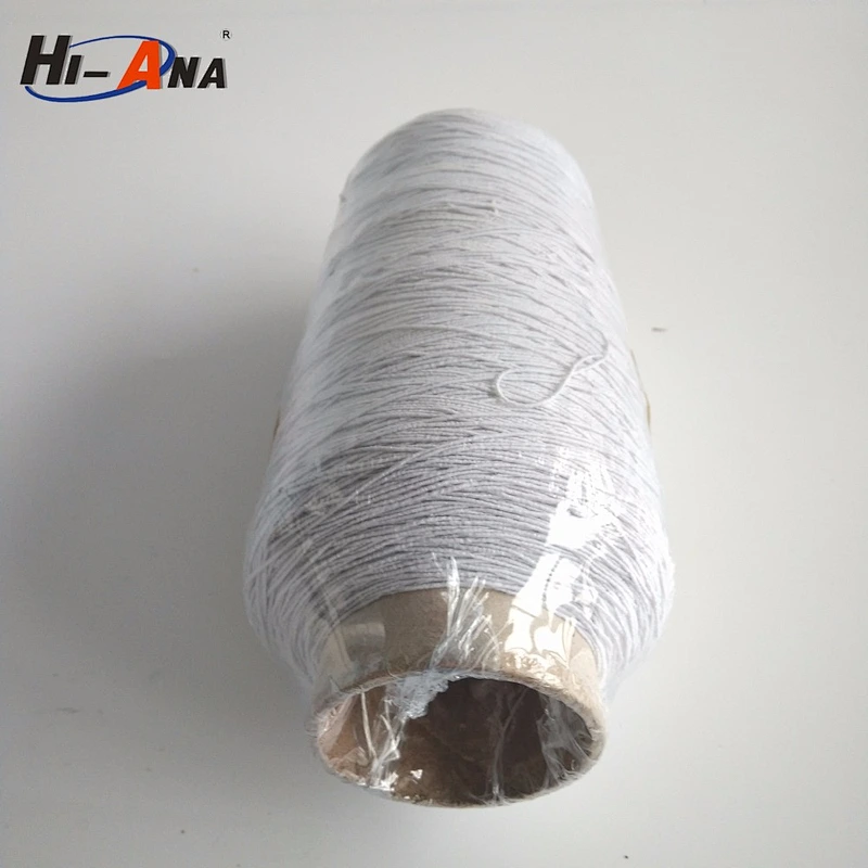 hi-ana thread1 Custom made print logo dyed spandex covered yarn