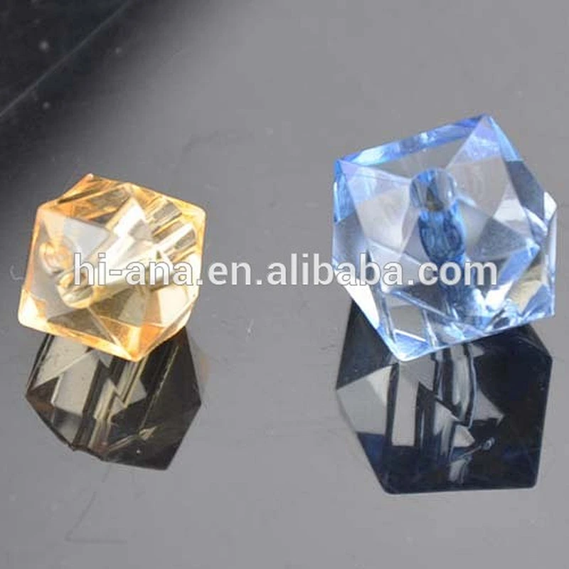 Fashion colored plastic bead for decoration