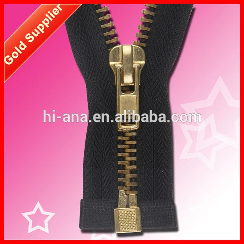 8# Anti Brass Zipper O/E,A/L